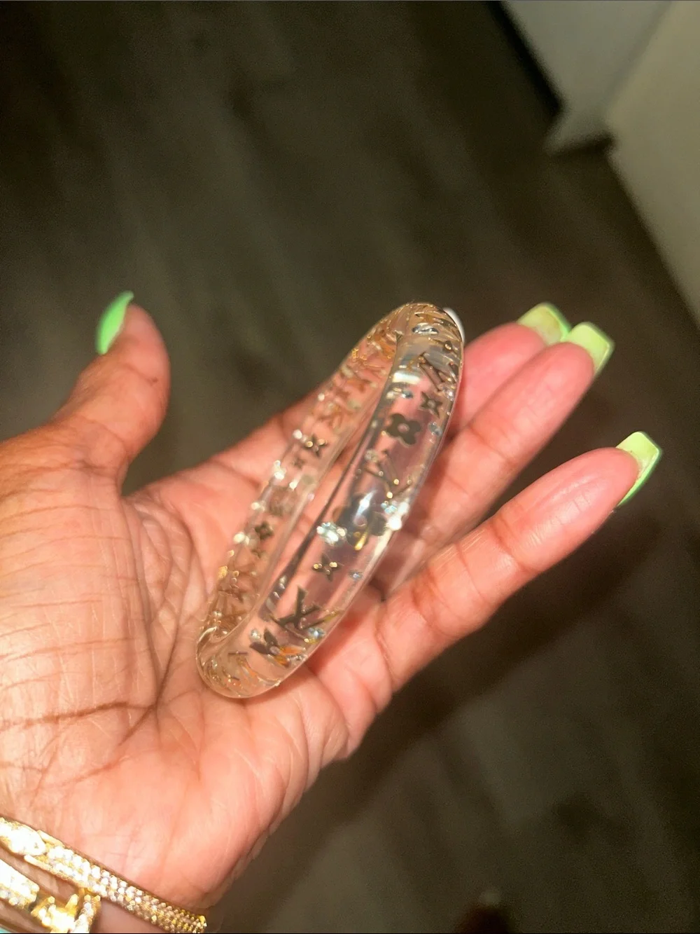 LV clear!!!!!…Inclusion bracelet👀🔥🥳🥳❌❌
